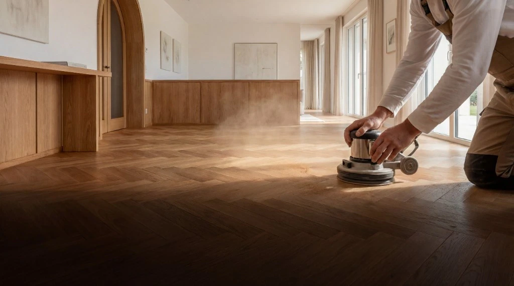 Restoration of wooden surfaces